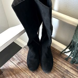 Black boots
